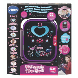 Jeu éducatif VTECH KidiSecrets Selfie Music 2.0 noir