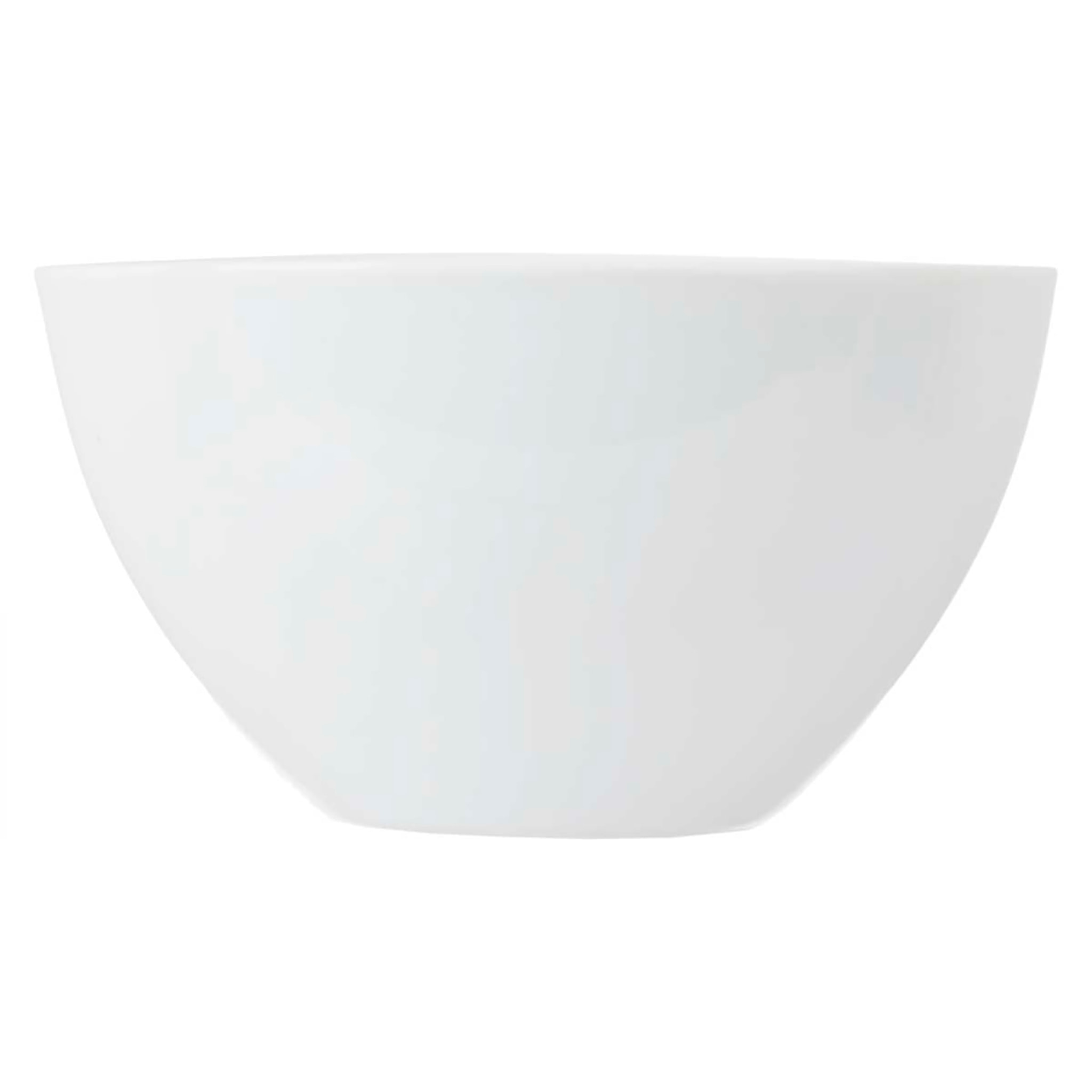 DAM CONFEZIONE 6 CIOTOLE IN PORCELLANA 13 CM 13x13x7,5 Cm. Colore bianco
