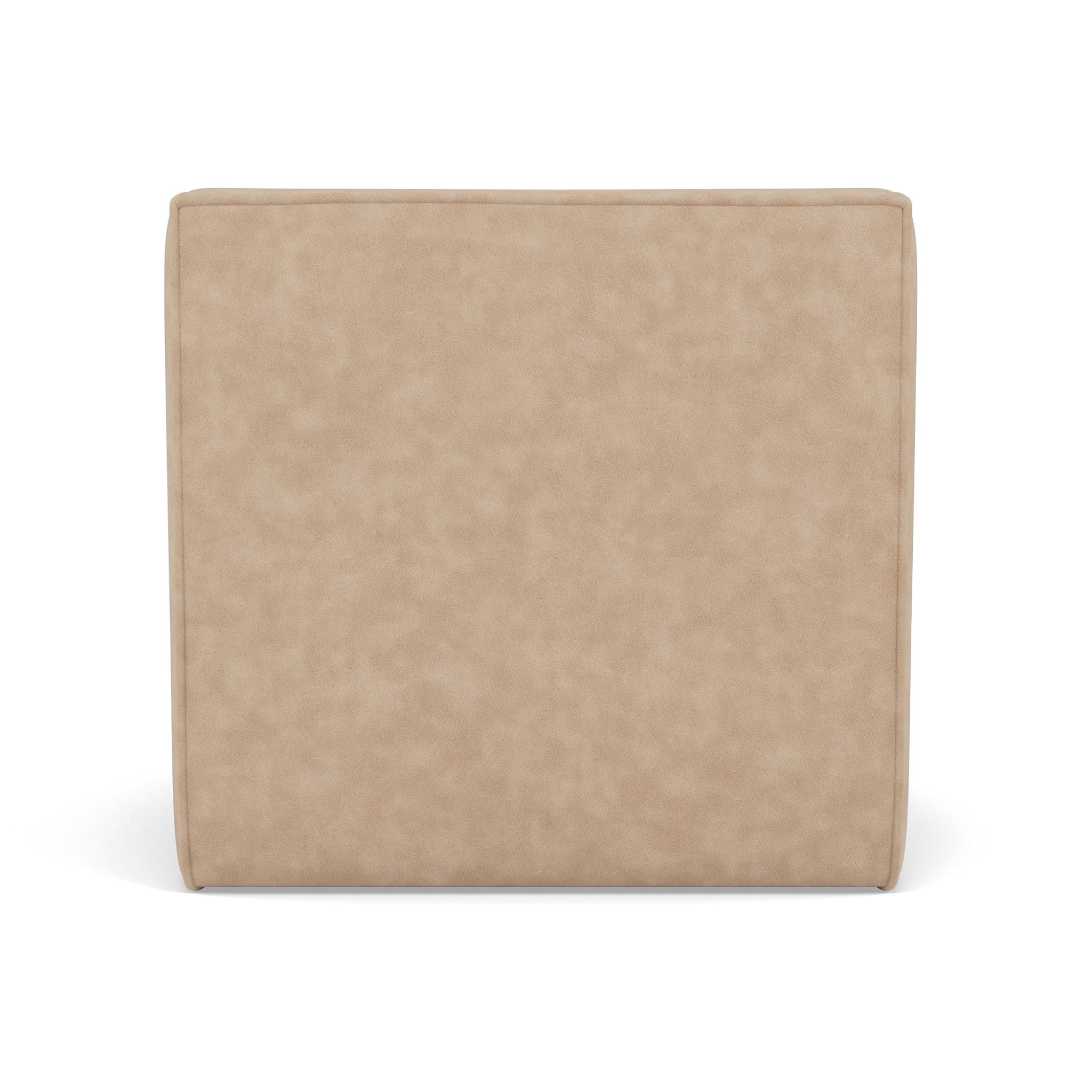 Alya - module d'assise sans accoudoir en simili - Beige