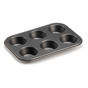 DAM STAMPO DA CUCINA IN METALLO PER 6 UNITÀ 18,7x26,5x3,5 Cm. Colore: grigio scuro