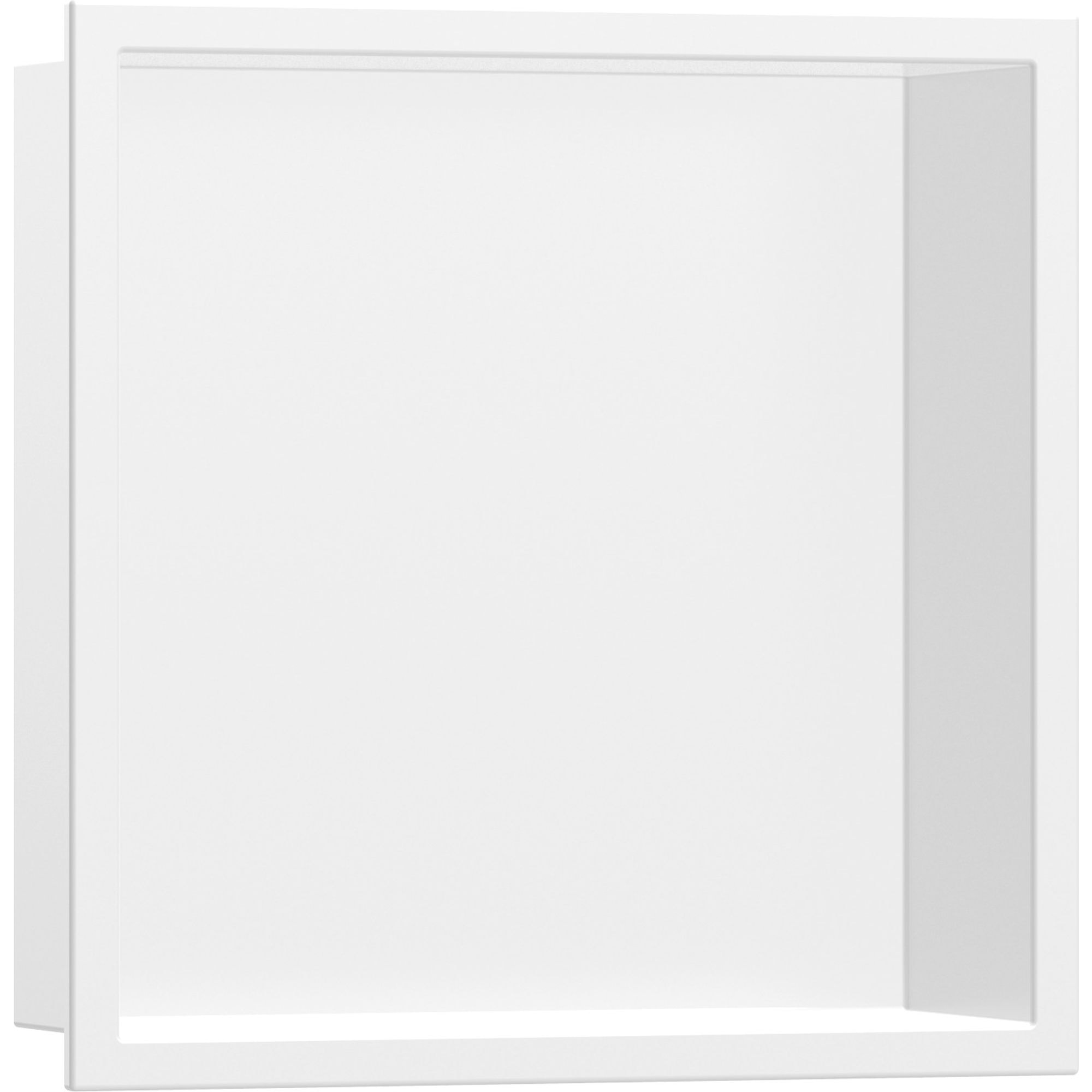 XtraStoris niche murale 300/300/70 avec cadre intégré blanc mat