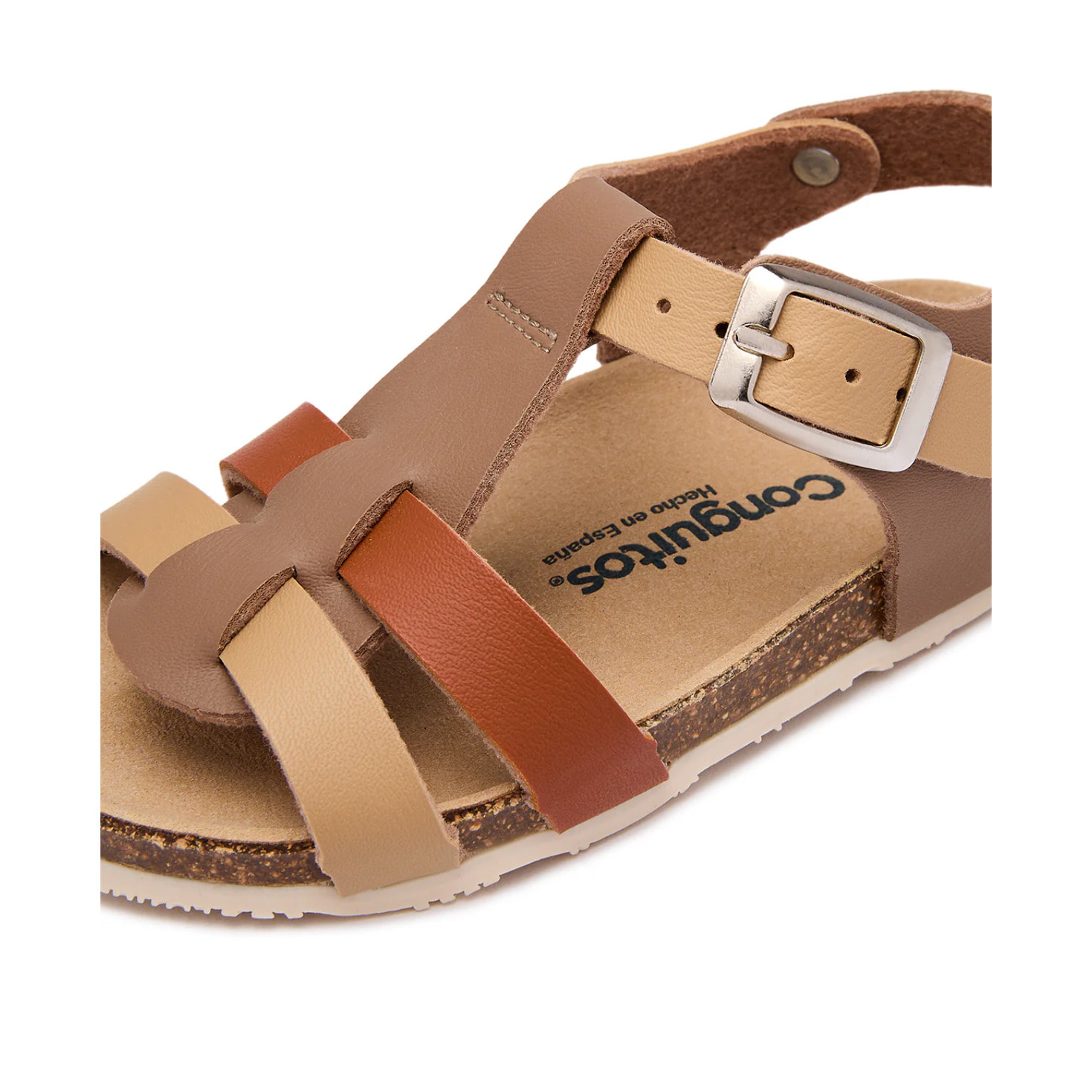 Sandalias Abiertas Bio de Niño en Marrón