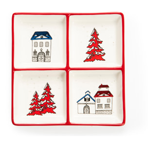 Piatto a Servire Excelsa - Innsbruck, Ceramica Bianca