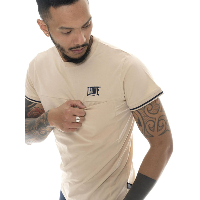 T-shirt da uomo a maniche corte Leone Easy