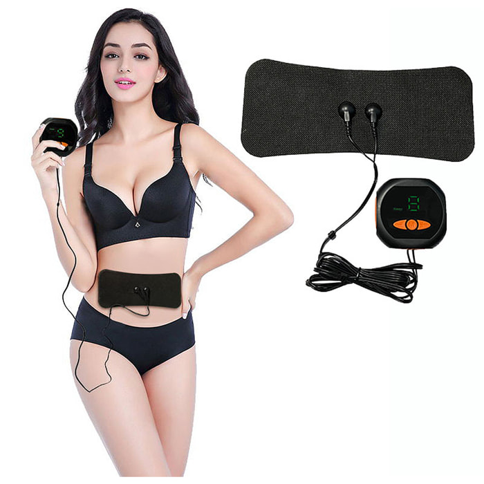 Estimulador electrónico EMS para cuello, espalda, brazo y pierna. Ayuda a aliviar el dolor muscular y la fatiga. Alimentación con pilas.