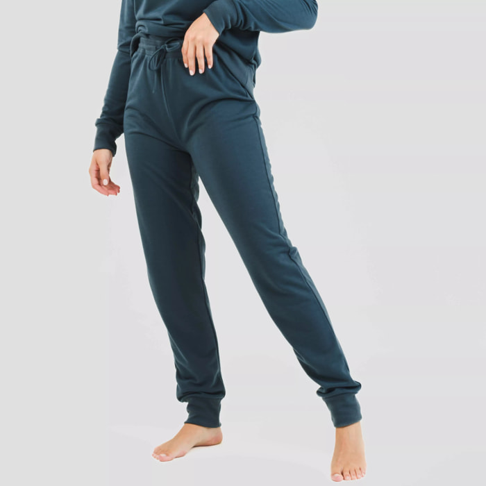 Pantalón largo básico deportivo verde menta