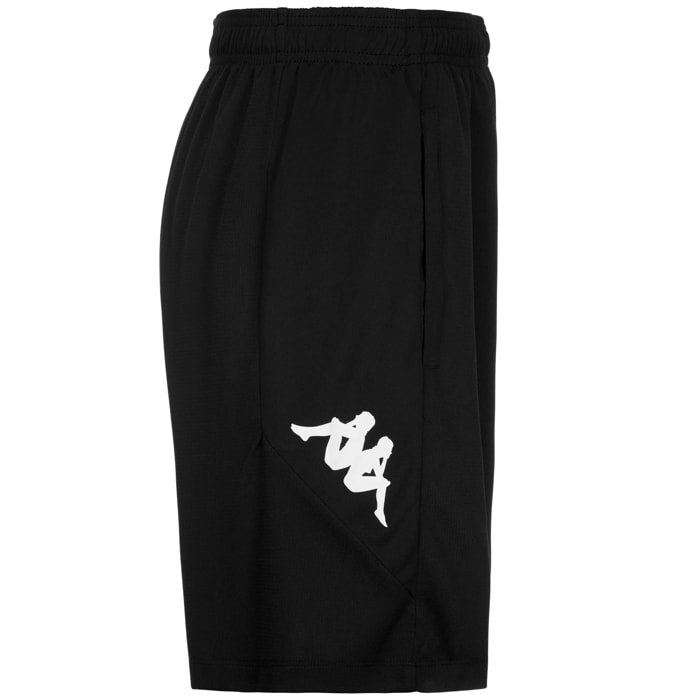 Kappa - Pantaloni Corti Uomo Nero - Kappa4Football Luciozip