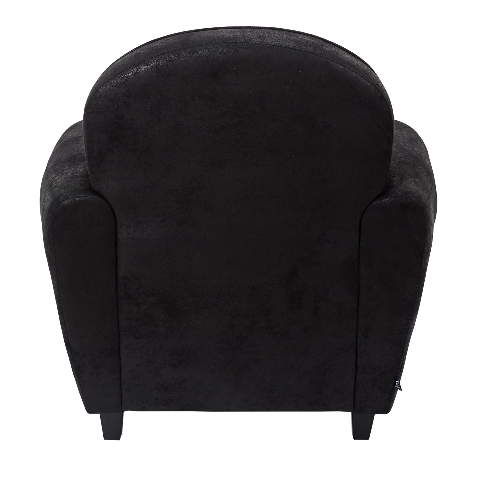 Fauteuil Club Noir Indus