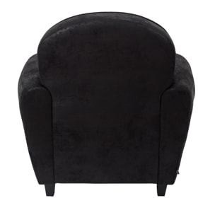 Fauteuil Club Noir Indus