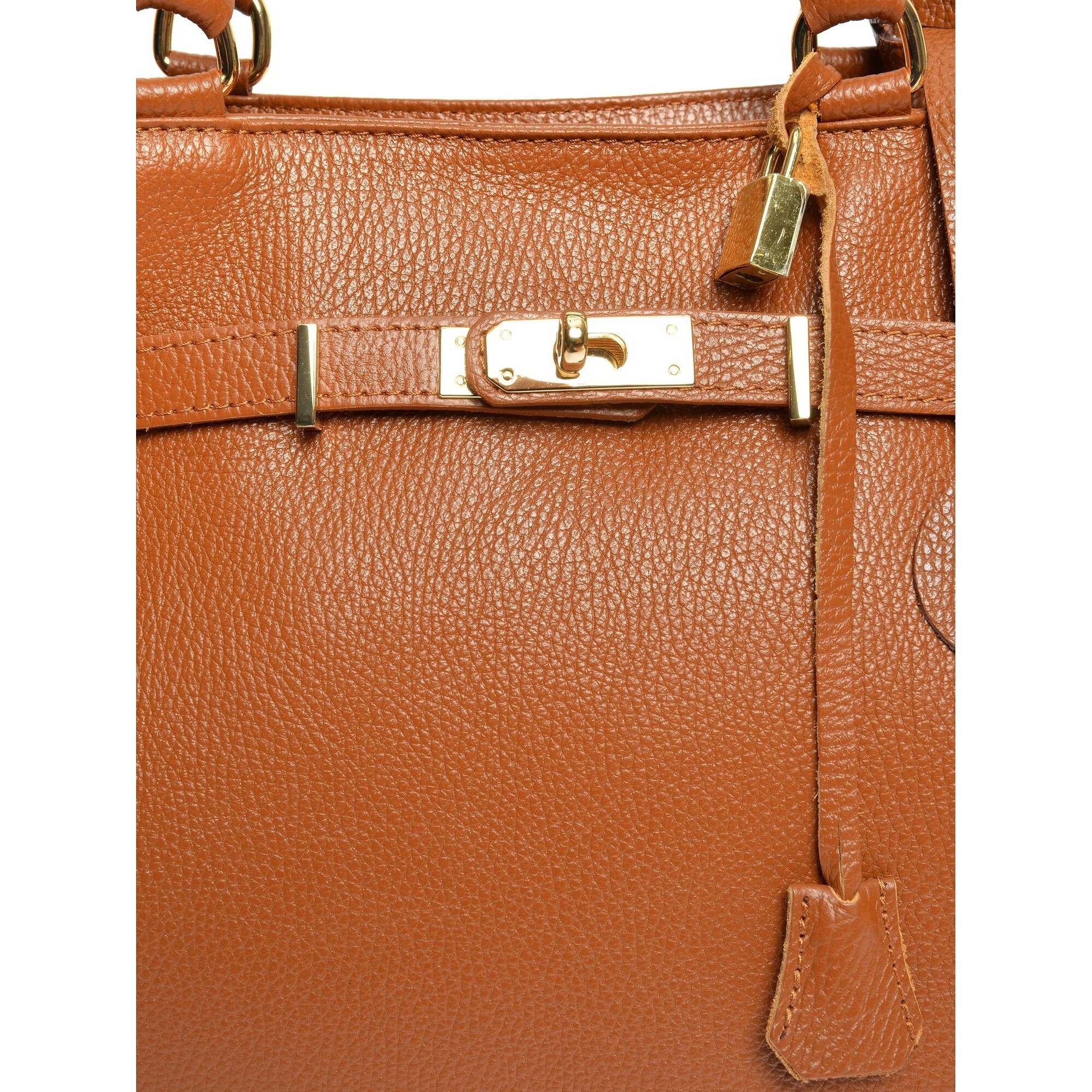 Borsa a mano Anna Luchini Cammello