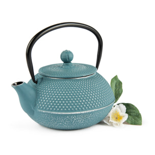 Théière avec Couvercle Excelsa – Oriented, Fonte Bleu Clair