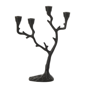 J-Line Chandelier Cerf Aluminium Noir