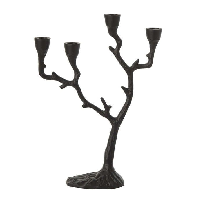 J-Line Chandelier Cerf Aluminium Noir