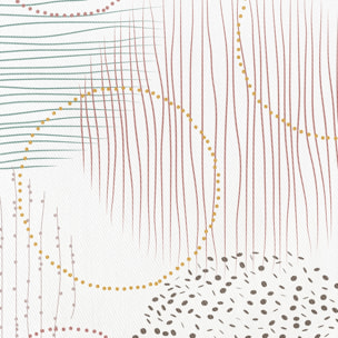 Mantel estampado antimanchas NAROA BLANCO