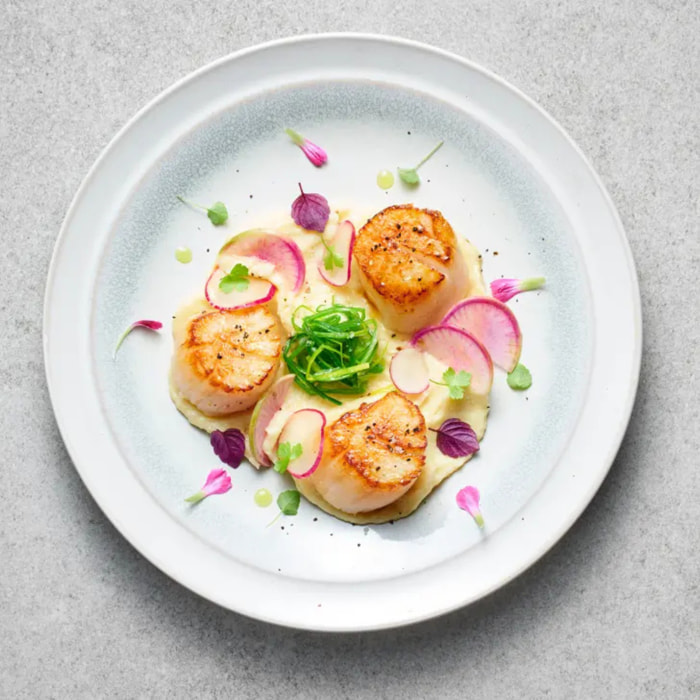 48 Noix de Saint Jacques surgelées 17/25 pcs/Lb