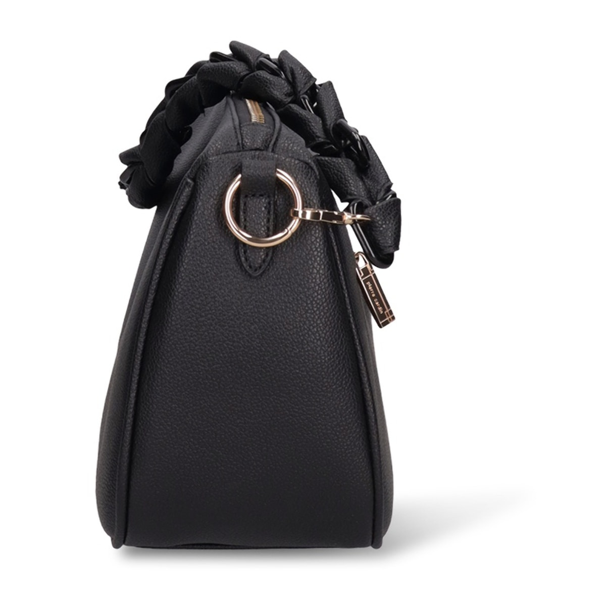 Borsa a spalla da donna - Modello Céleste Lux - Pelle vegana PU - 28.0 x 18.0 x 12.0 cm