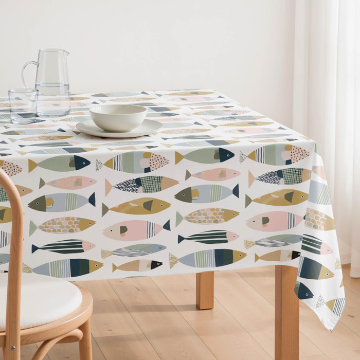 Nappe anti-taches NEMO MULTICOLORE - enduite