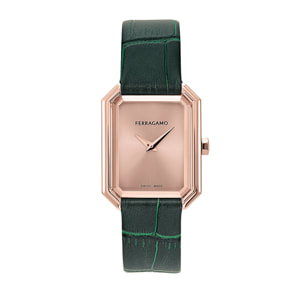 Ferragamo Reloj De Cuarzo 2 Manecillas S8-Ferragamo Crystal Tank