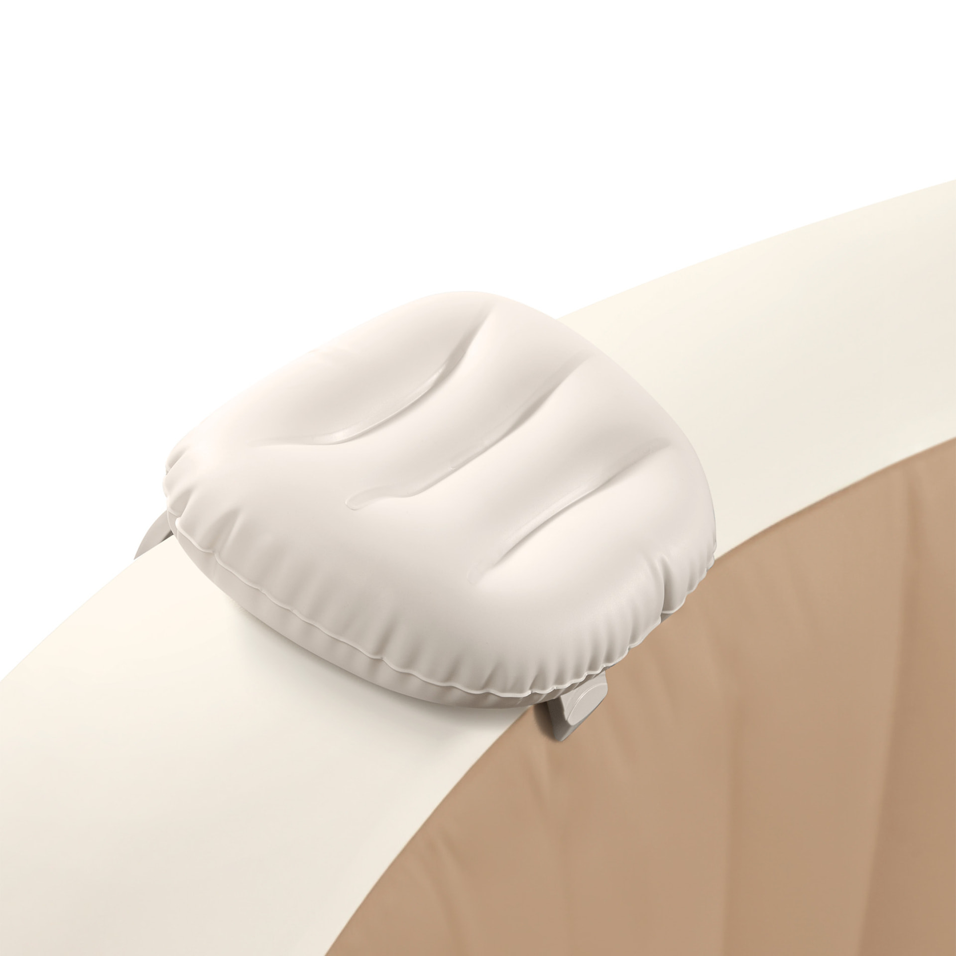 Intex Poggiatesta Gonfiabile per PureSpa Idromassaggio, Regolabile in Altezza, Beige, 24x19x6 cm