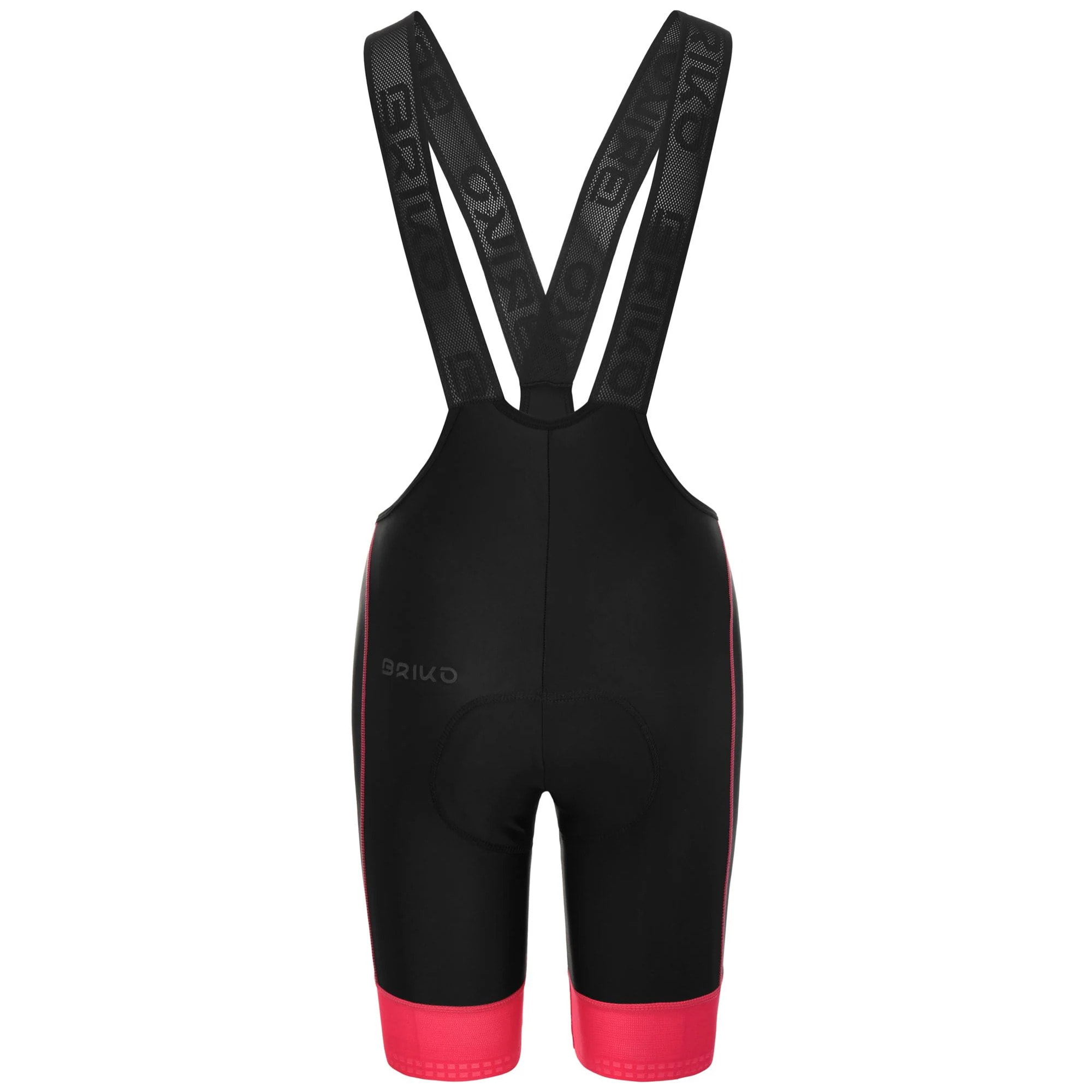 Briko - Tuta sportiva, Donna, Nero - ULTRALIGHT LADY BIBSHORT