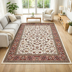 Tapis oriental tissé motif ancestral SILO