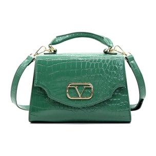 Borsa a mano CANNES da donna ecopelle Prodotto Vegano 25x18x11 cm