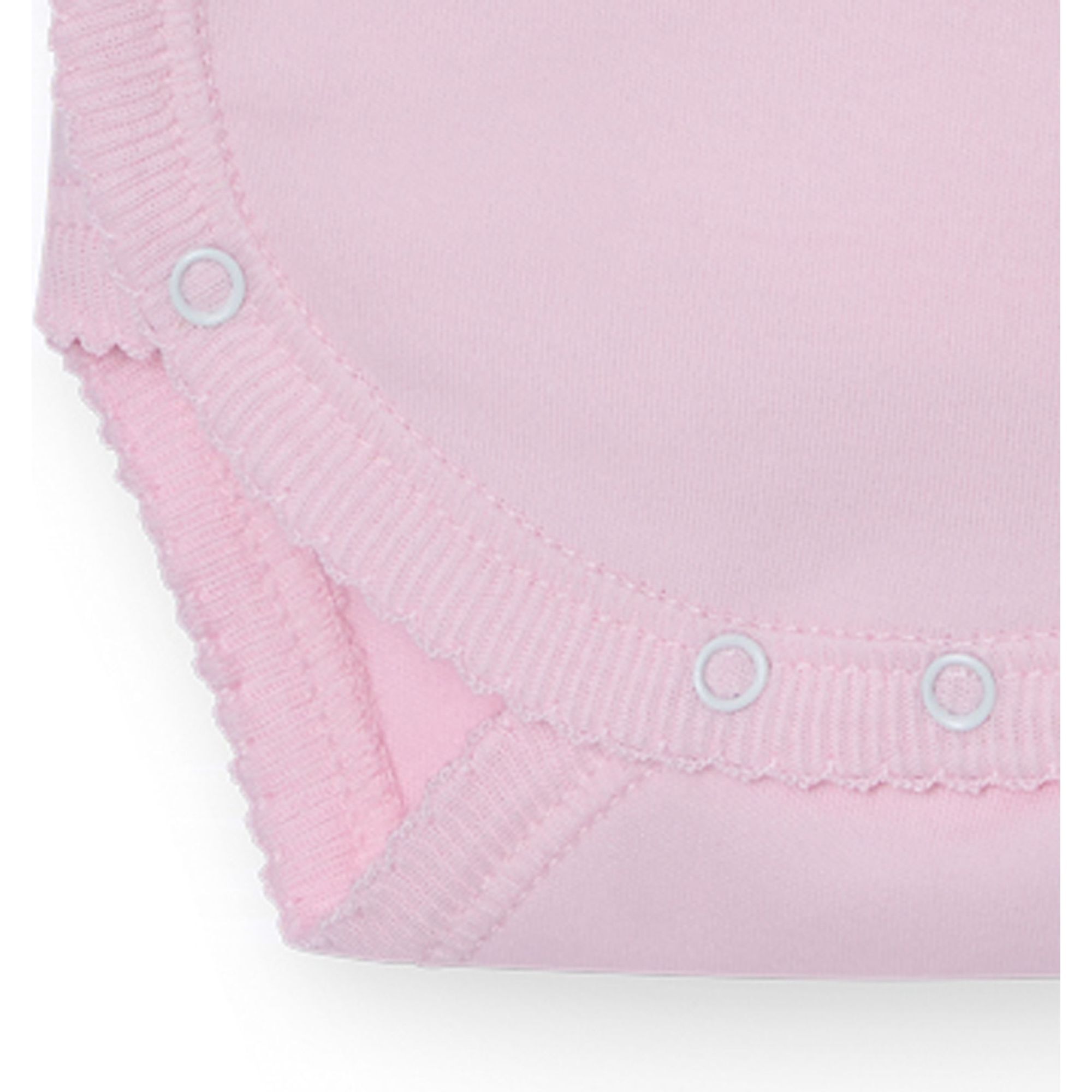 Body cruzado bebé manga larga algodón