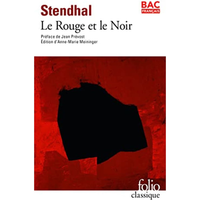 Stendhal | Le rouge et le noir | Livre d'occasion