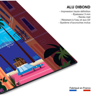 Tableau cote d'azur nice  Tableau alu Dibond