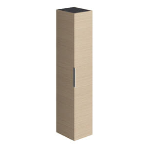Colonne de salle de bain BURGBAD Olena 1 porte chêne clair