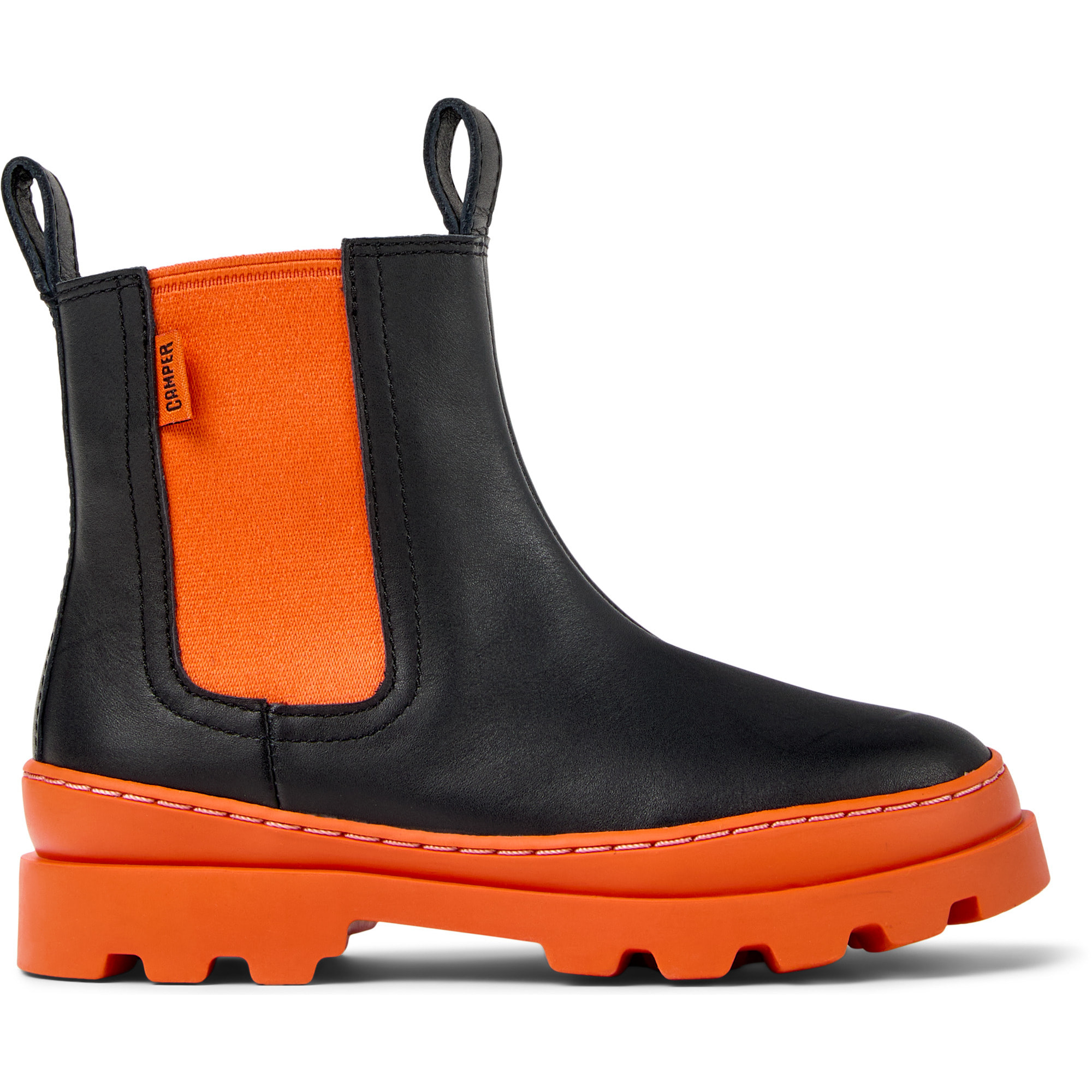 Stivaletti - CAMPER Brutus - Nero - Pelle liscia