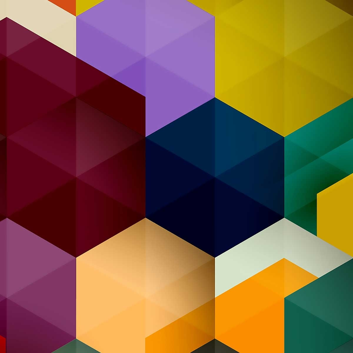 Tableau abstrait cubes Tableau plexiglas