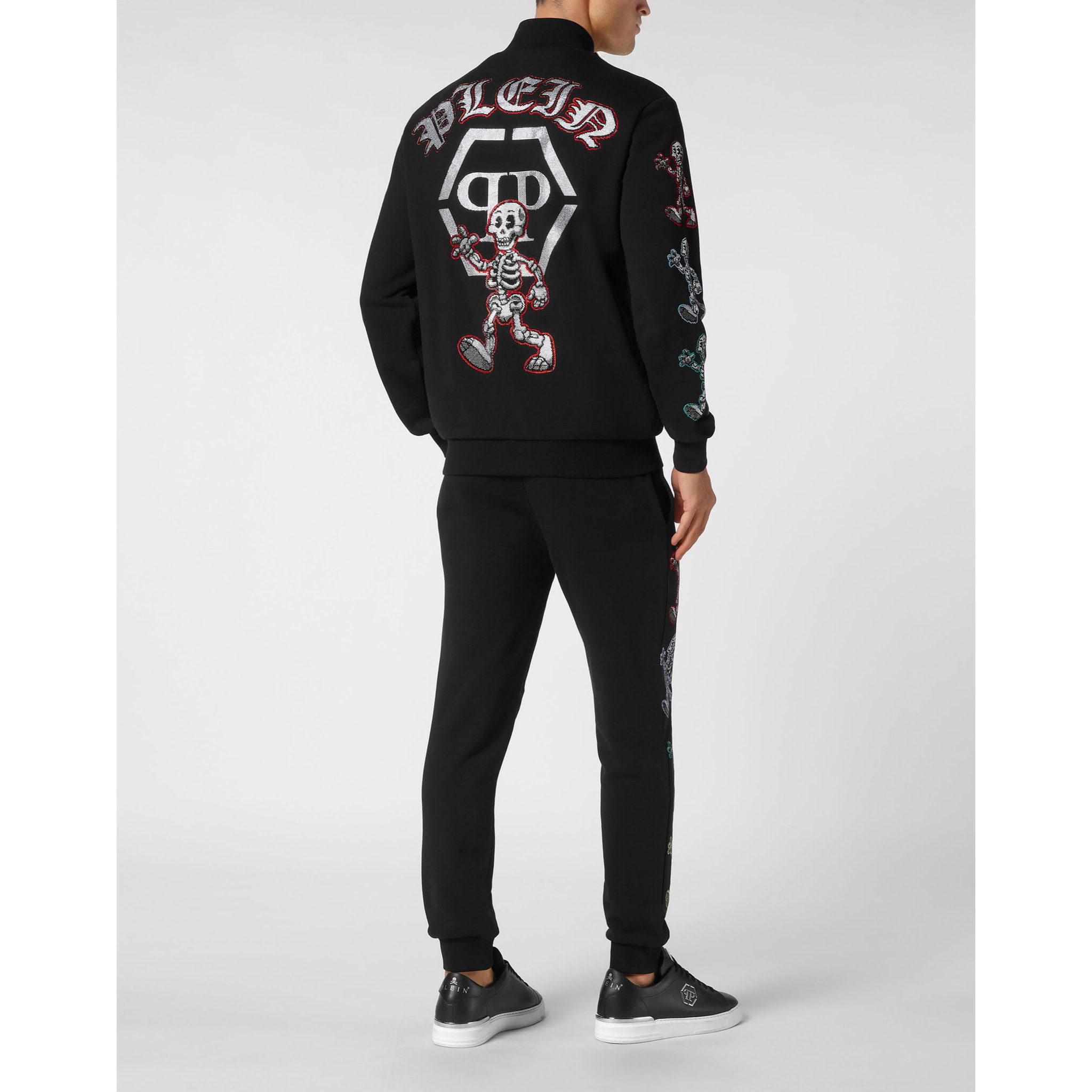 PHILIPP PLEIN Tracksuit: Hoodie & Trousers SKELETON