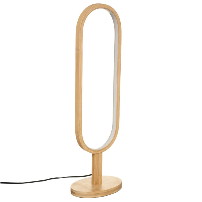 Lampe à poser "Finn" - bois H56 - 5 cm