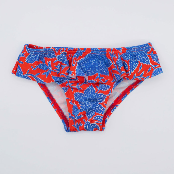 CULETÍN ELASTANO PAISLEY ROJO Y AZUL