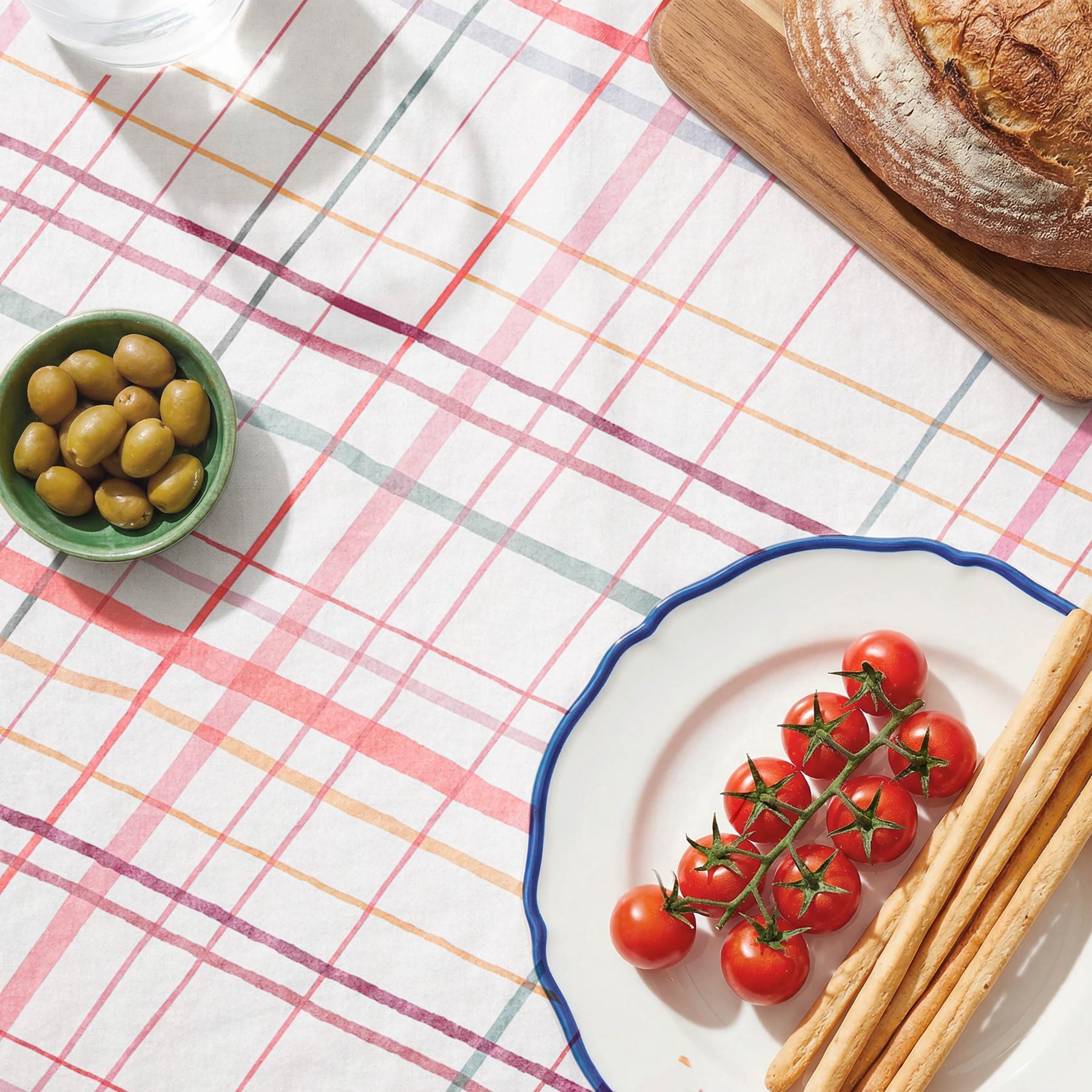 Nappe anti-taches VELA MULTICOLORE - en 100 % coton