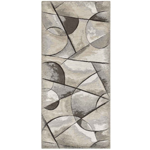 Tappeto Multiuso Cucina Bagno Moderno Tortora