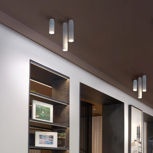 LEDS C4 Plafon Rigatto Led 7.2W 3000K Blanco