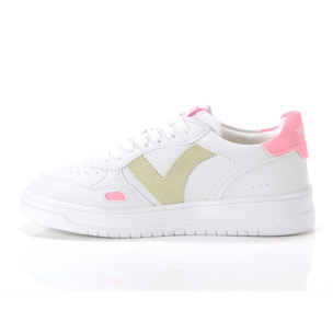 Sneakers Victoria Victoria Rosa Bianco