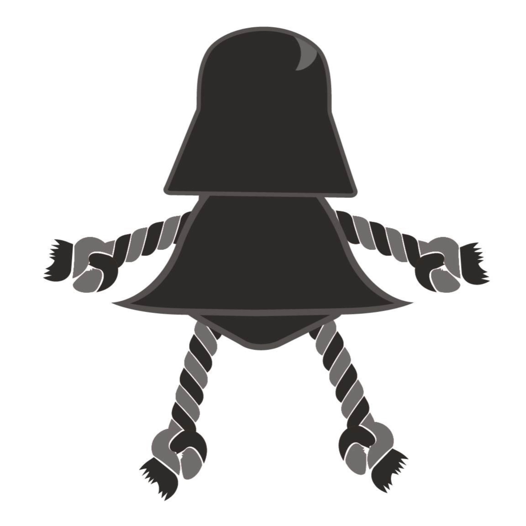 Juguete para perros cuerda diseño star wars darth vader