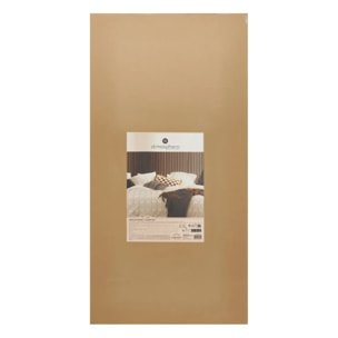 Panneau décoratif mural Colva bois foncé 120x60cm