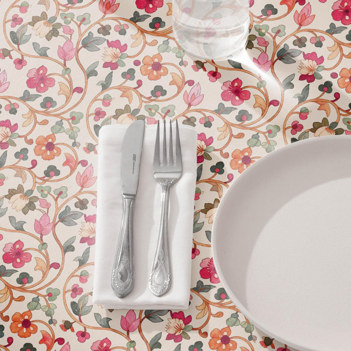 Nappe anti-taches VELINA MULTICOLORE - en 100 % coton