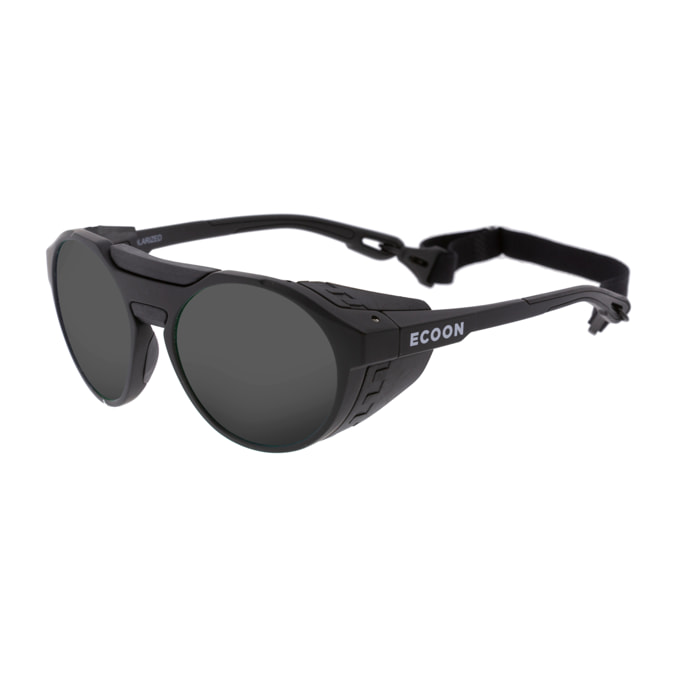 Gafas de sol de montaña ECOON Mc Kinley - Negro mate / Ahumada