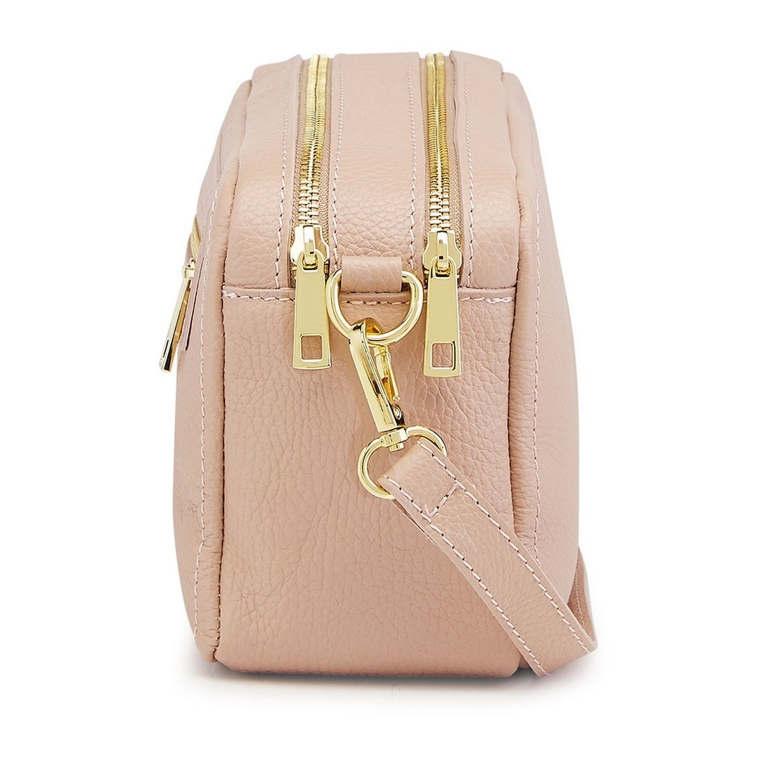 Borse Donna colore Rosa-in pelle Made in Italy 28x24x18cm