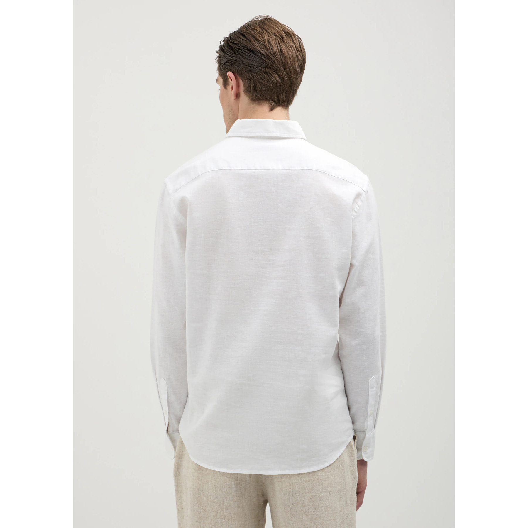 Camicia classica in lino