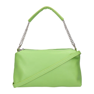 Borsa a spalla da donna - Modello False - Vera pelle - 26.0 x 14.0 x 9.0 cm