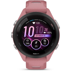 Montre connectée GARMIN Forerunner 265S Music Rose / GRIS AMOLED GPS LIVE TRACK
