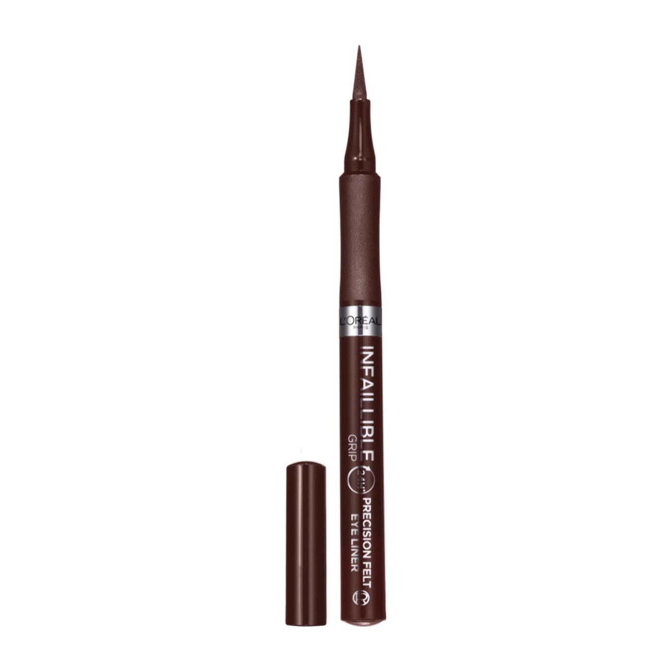 Eyeliner 02 Brown Infaillible Grip 24H Precision Felt Penna Ultra Sottile