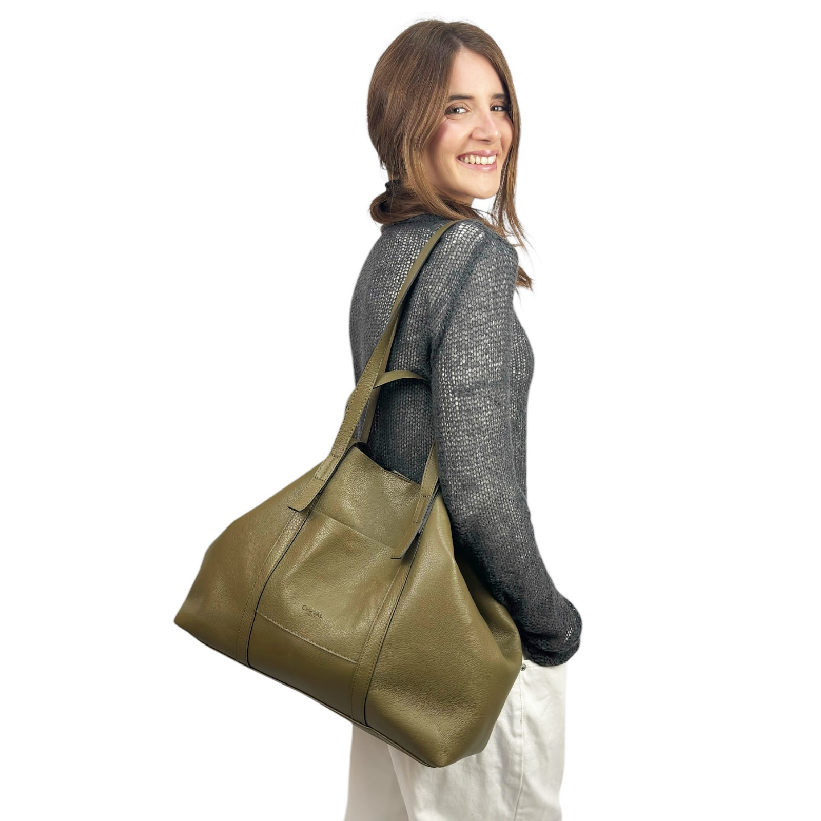 Borsa a spalla Cheval Firenze Formentera F/W Testa di Moro