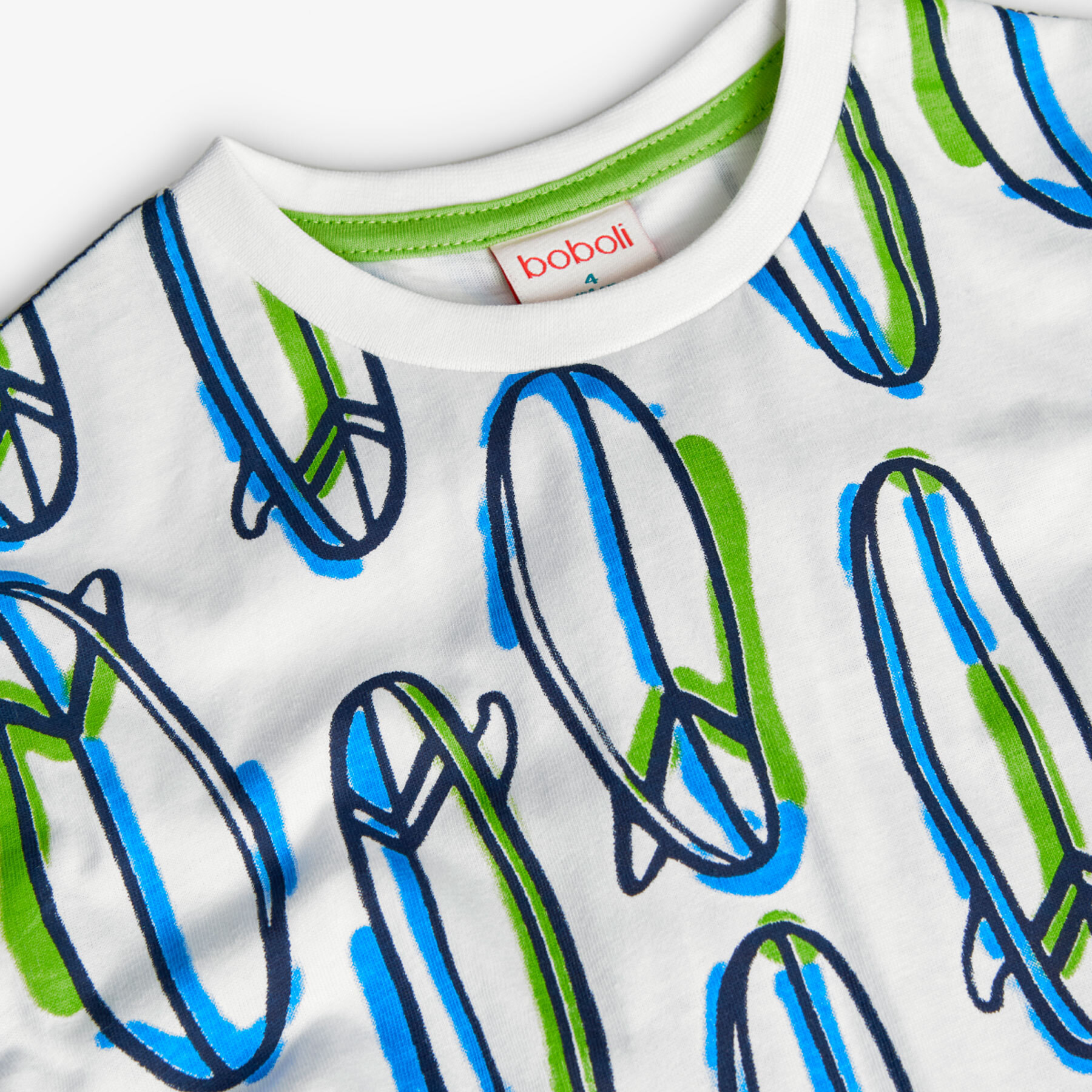 T-Shirt tricot imprimée  -BCI